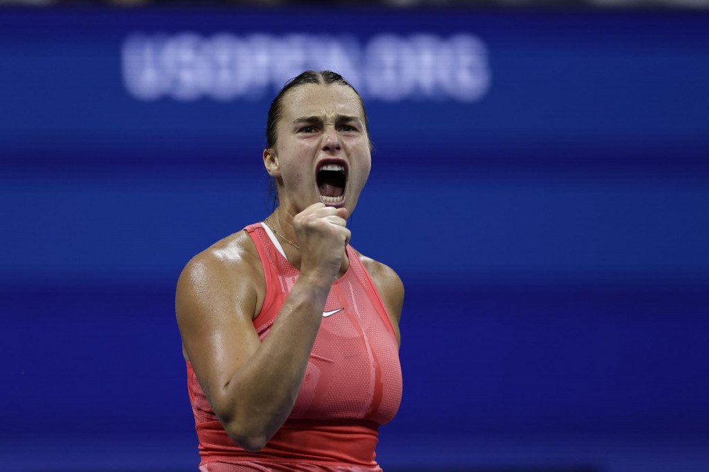 Bieloruská tenistka Arina Sobolenková. FOTO: TASR/AP