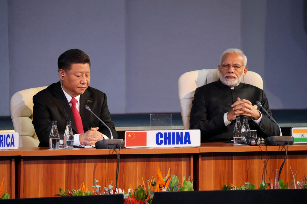 Na zasadnutí krajín G20 hrali prvé husle indický premiér Naréndra Módí a čínsky prezident Si Ťin-pching. FOTO: Reuters