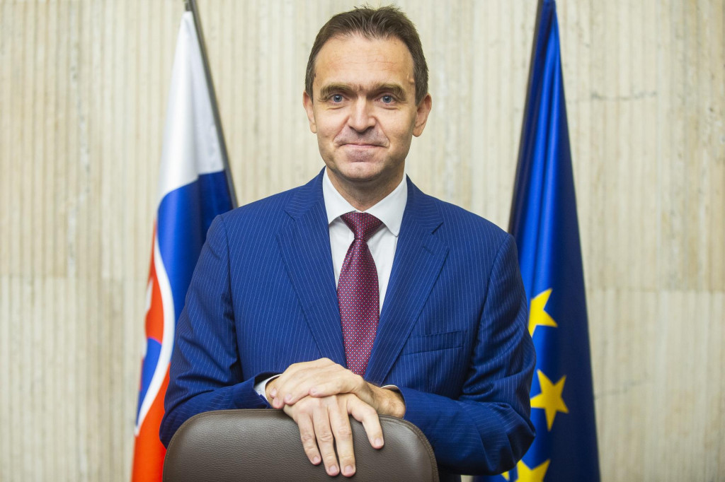 Dočasne poverený predseda vlády odborníkov Ľudovít Ódor. FOTO: TASR/Jakub Kotian
