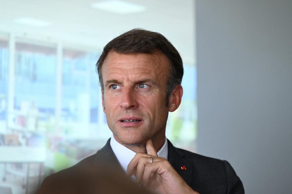 Francúzsky prezident Emmanuel Macron. FOTO: Reuters