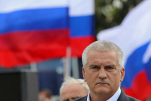 Dosadený šéf Krymu Sergej Aksjonov. FOTO: Reuters