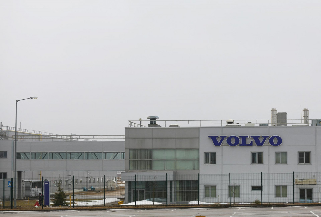 Závod Volvo Trucks v ruskom meste Kaluga. FOTO: Reuters