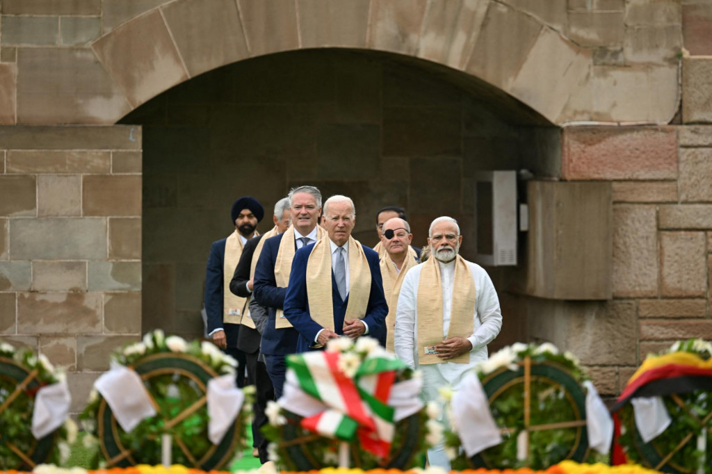 Summit G20 v Indii. FOTO: Reuters