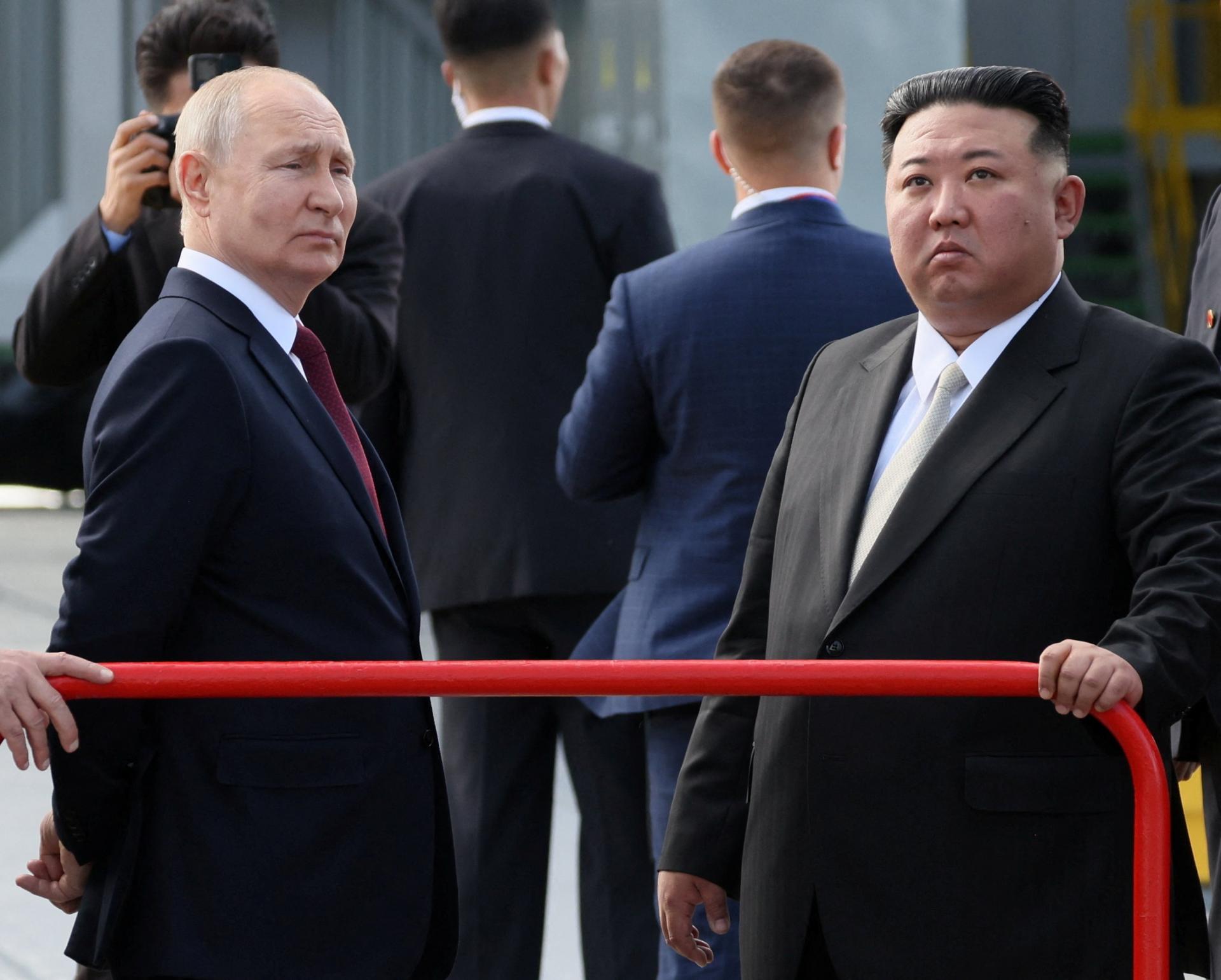Na kozmoróme Vostočnyj sa začal summit Putina s Kimom