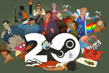Steam oslavuje 20 rokov.