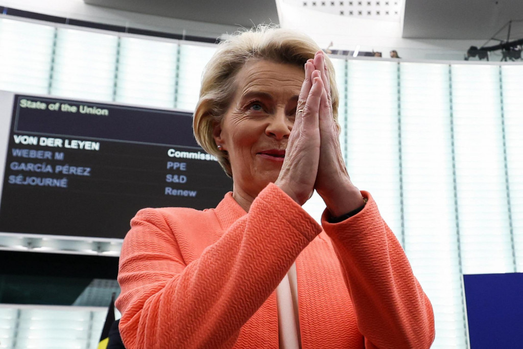 Šéfka Európskej komisie Ursula von der Leyenová. FOTO: REUTERS