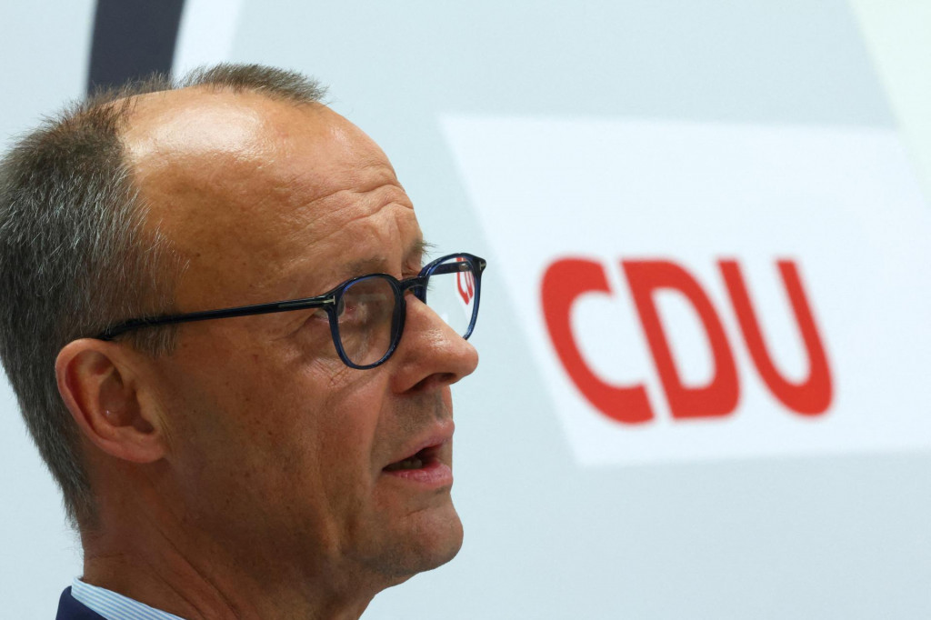 Líder strany CDU Friedrich Merz. FOTO: Reuters
