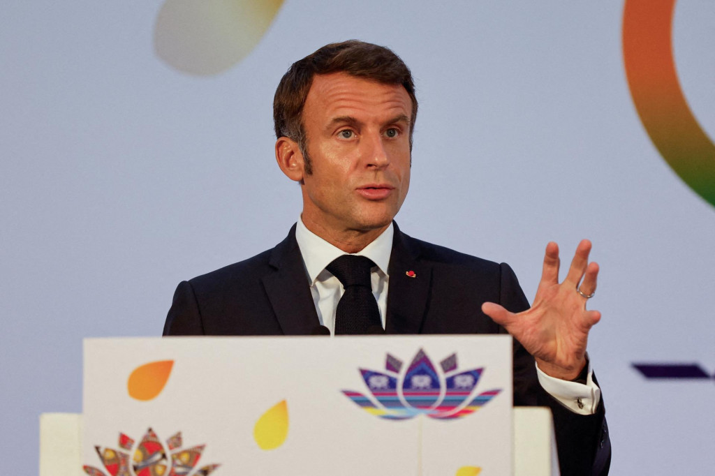 Francúzsky prezident Emmanuel Macron. FOTO: Reuters