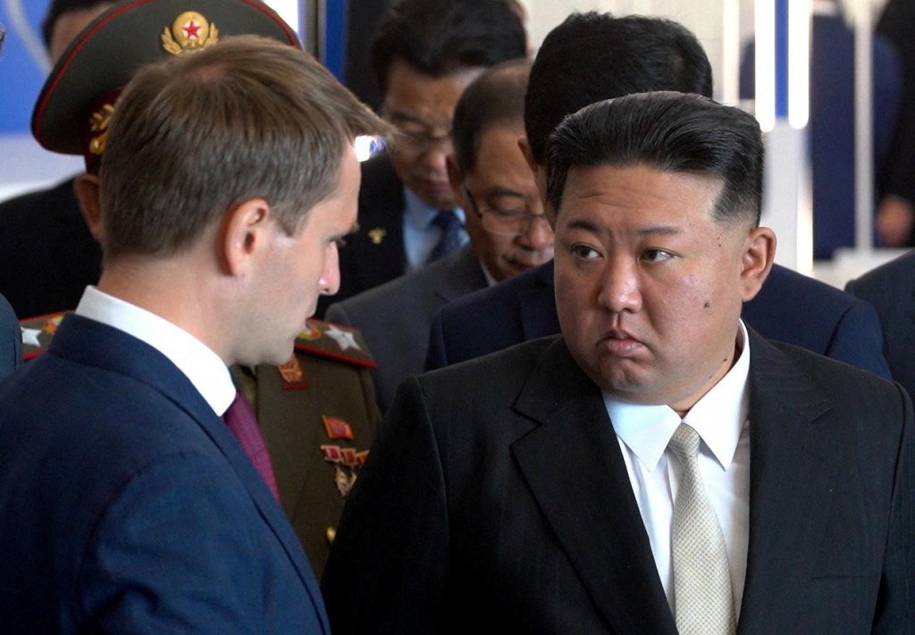 Kim Čong-un na návšteve Ruska. FOTO: Reuters
