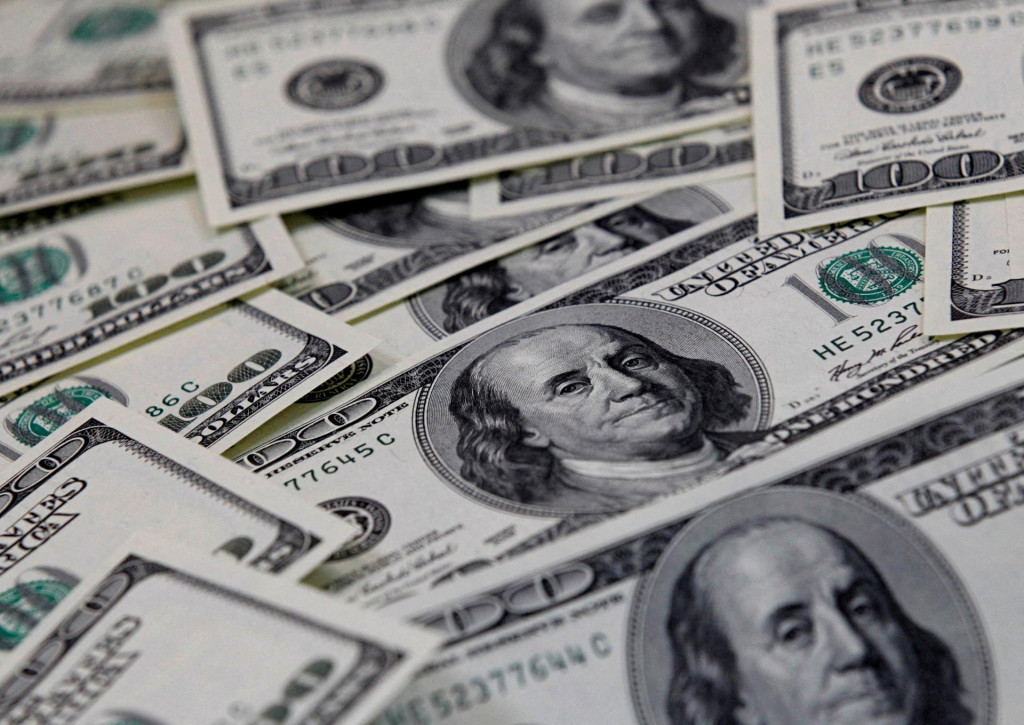 Americký dolár. FOTO: REUTERS