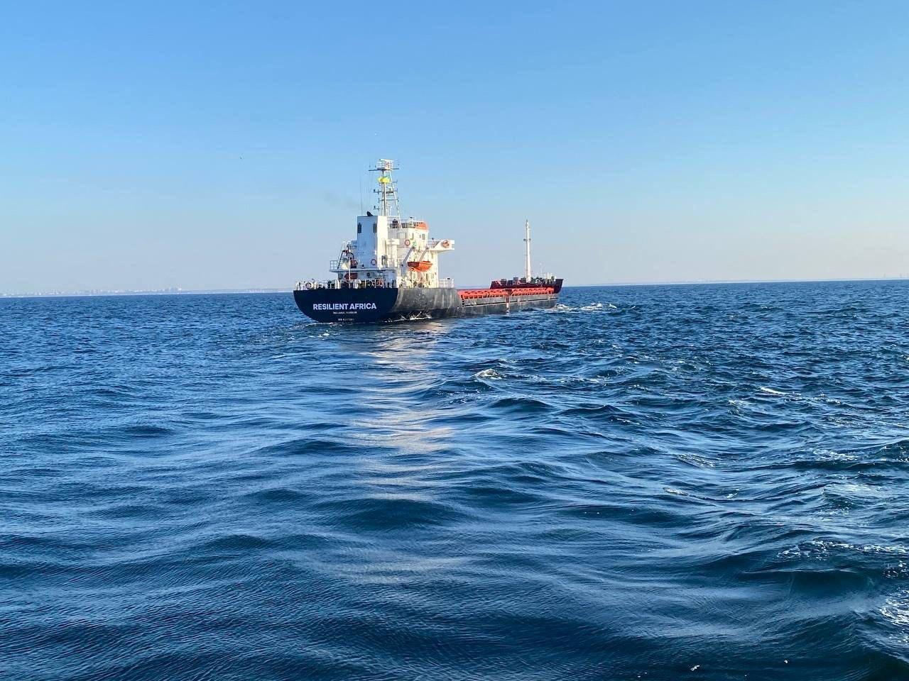 Z ukrajinského Čornomorsku prvýkrát od krachu dohody vyplávala loď s obilím