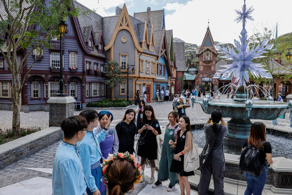 Disneyland v čínskom Hongkongu. FOTO: REUTERS