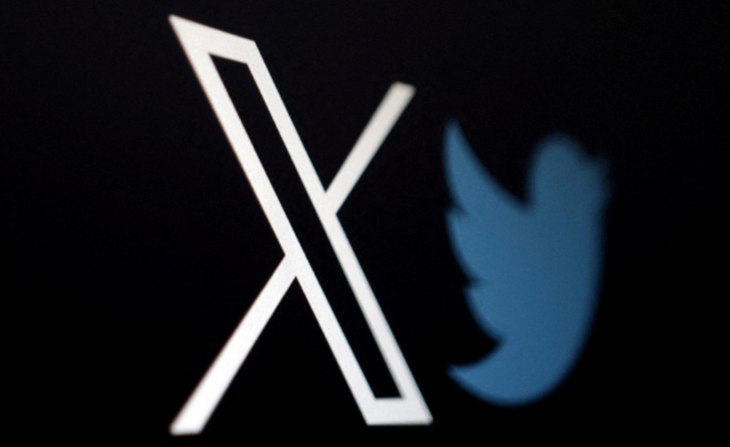 Nové logo Twitteru - X