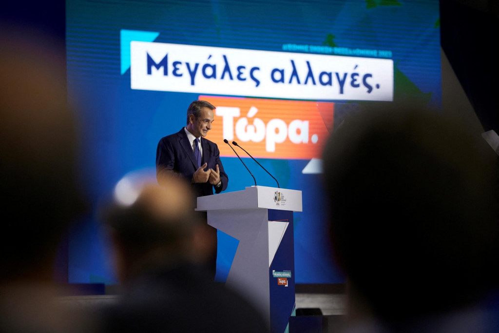 Grécky premiér Kyriakos Mitsotakis. FOTO: REUTERS
