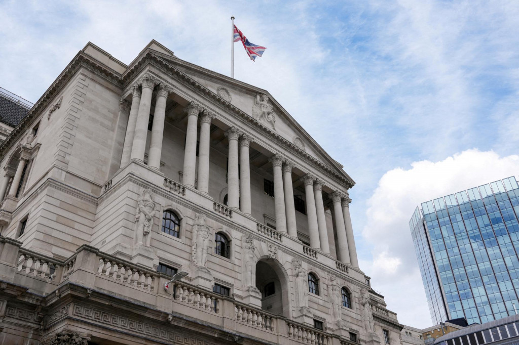 Budova Bank of England. FOTO: REUTERS