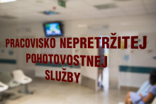 Oddelenie urgentého príjmu Národného ústavu detských chorôb  - pracovisko nepretržitej pohotovostnej služby. FOTO: TASRPJaroslav Novák