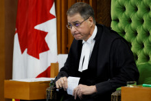 Odstupujúci predseda kanadskej Dolnej snemovne Anthony Rota. FOTO: REUTERS