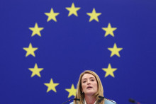 Predsedníčka Európskeho parlamentu Roberta Metsolová. FOTO: Reuters