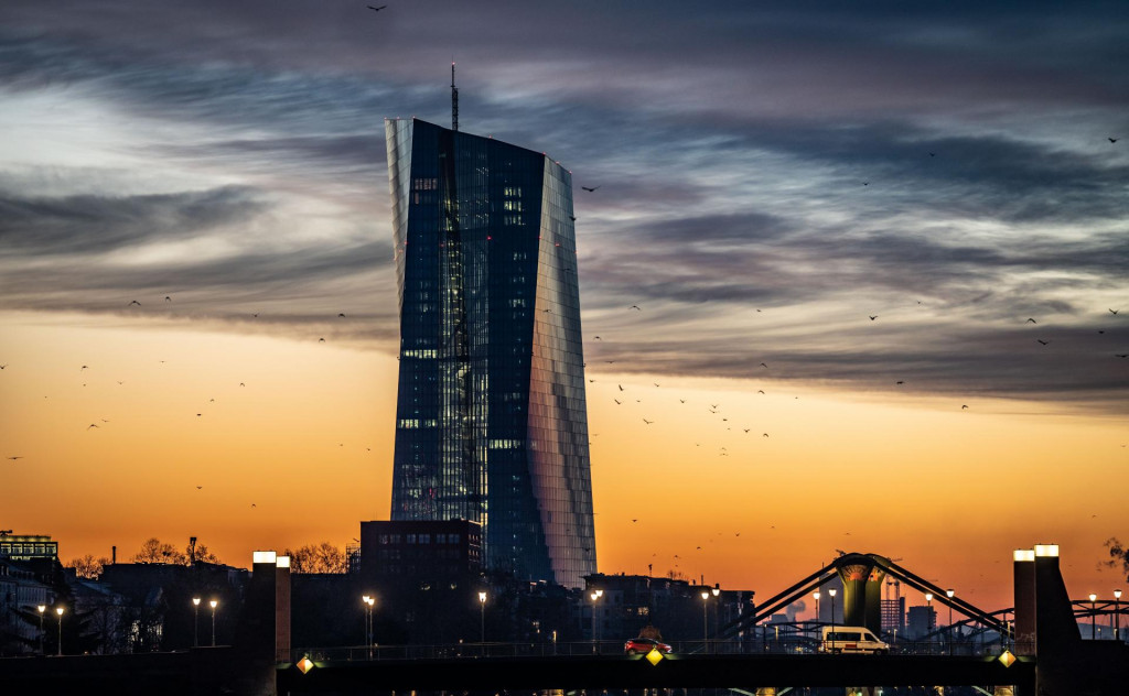 Sídlo Európskej centrálnej banky vo Frankfurte nad Mohanom. FOTO: TASR/DPA
