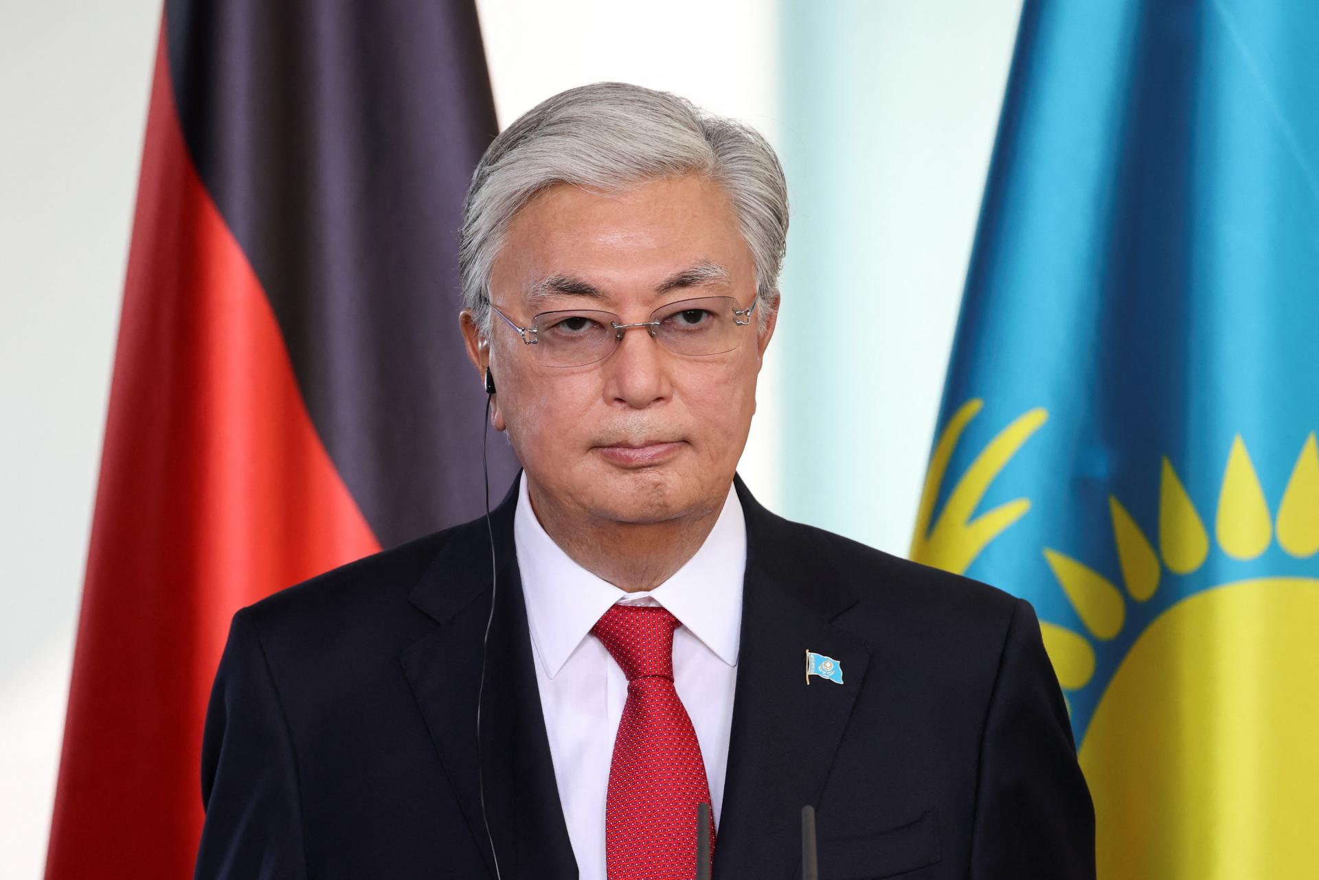 Kazachstan nebude Rusku pomáhať obchádzať sankcie, vyhlásil prezident Tokajev