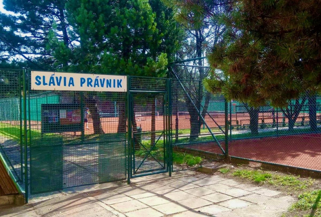 Tenisový areál pri Draždiaku. FOTO: slaviapravnik.sk