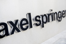 Logo spoločnosti Axel Springer. FOTO: Reuters