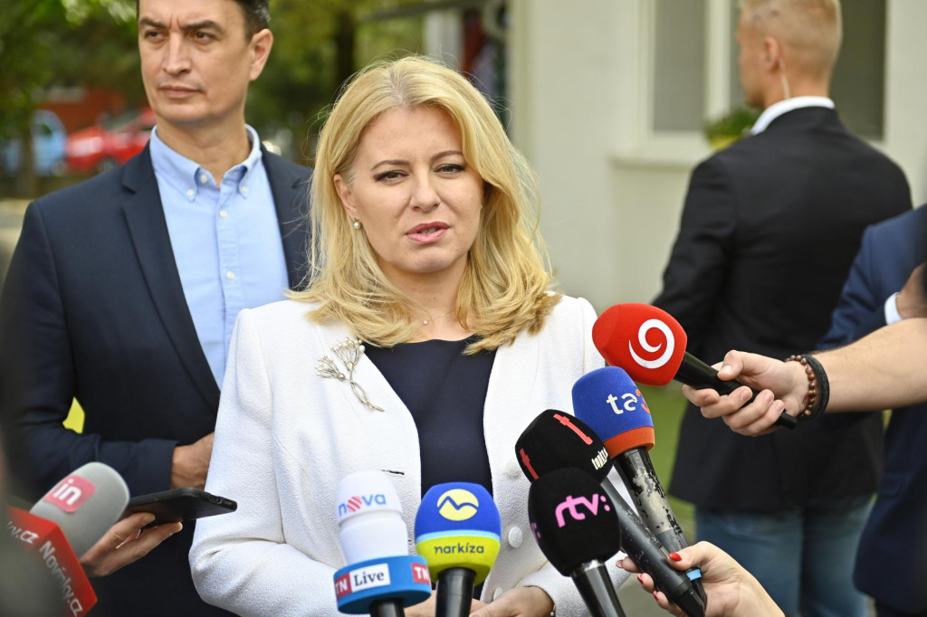 Prezidentka Zuzana Čaputov&aacute;. FOTO: TASR/Michal Sv&iacute;tok