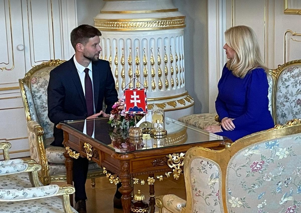 Michal &Scaron;imečka a Zuzana Čaputov&aacute;. FOTO: HN/Akos Csepl&ouml;