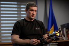 Ukrajinský minister pre digitálnu transformáciu Mychajlo Fedorov. FOTO: Reuters