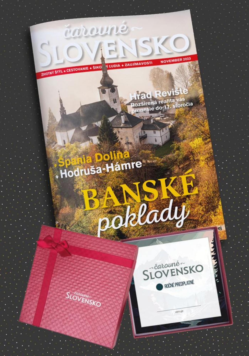 Čarovné Slovensko darčekové predplatné