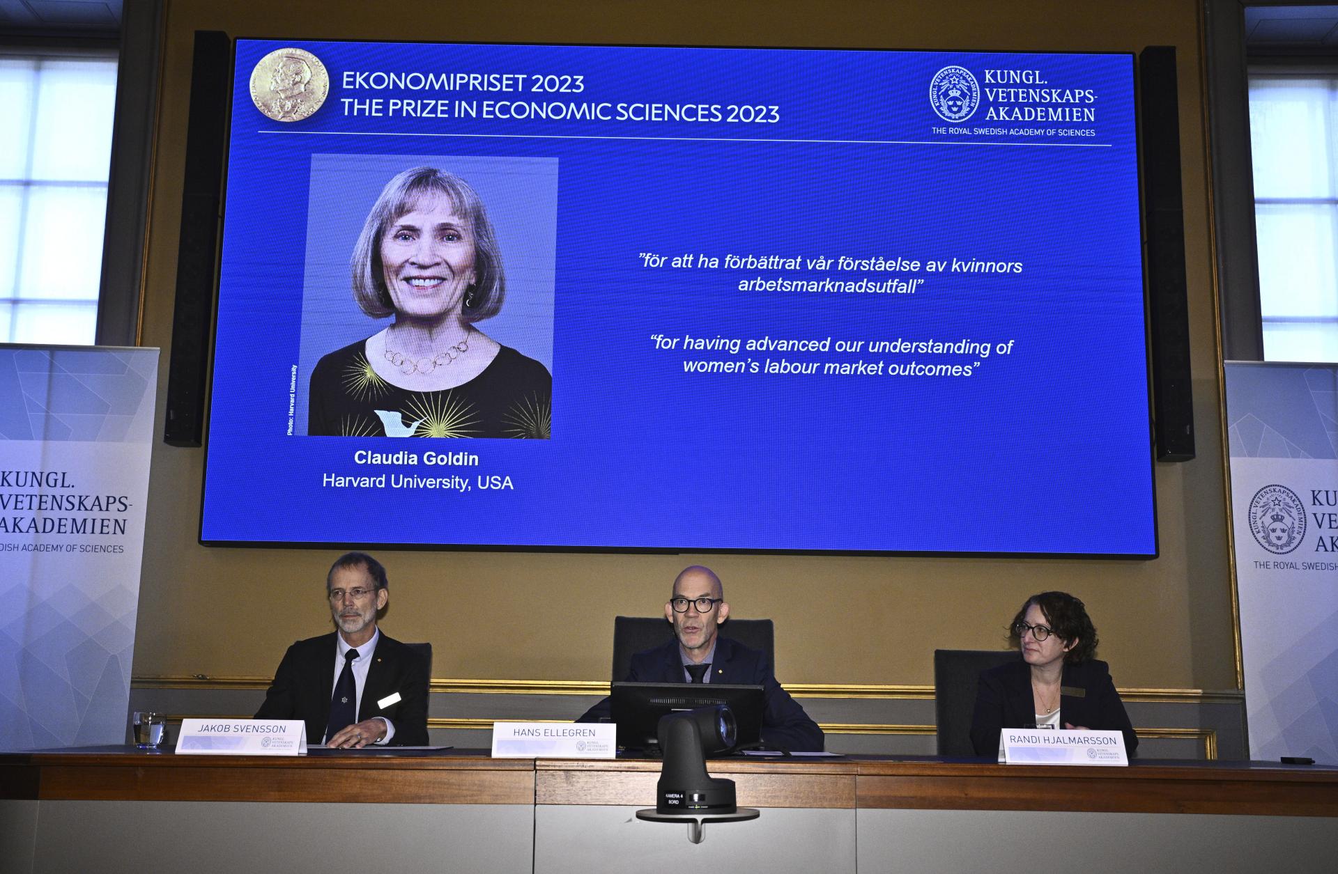 Nobelovu cenu za ekonómiu získala Američanka Claudia Goldinová