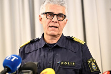 Švédsky policajný prezident Anders Thörnberg. FOTO: Reuters