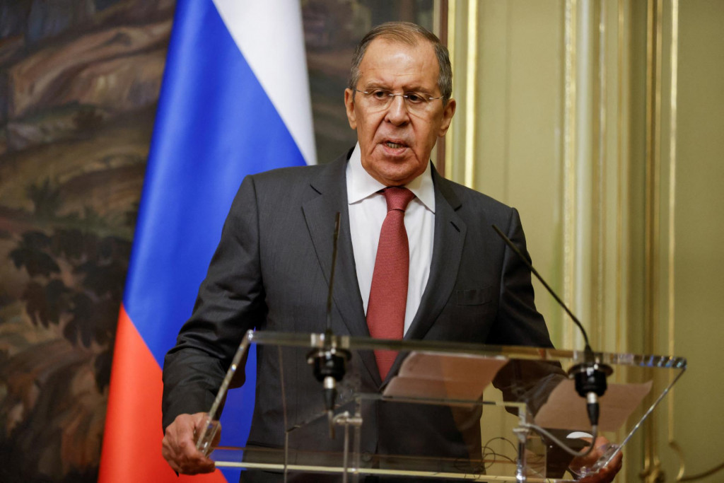 Ruský minister zahraničných vecí Sergej Lavrov. FOTO: Reuters