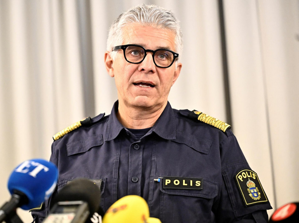 Švédsky policajný prezident Anders Thörnberg. FOTO: Reuters