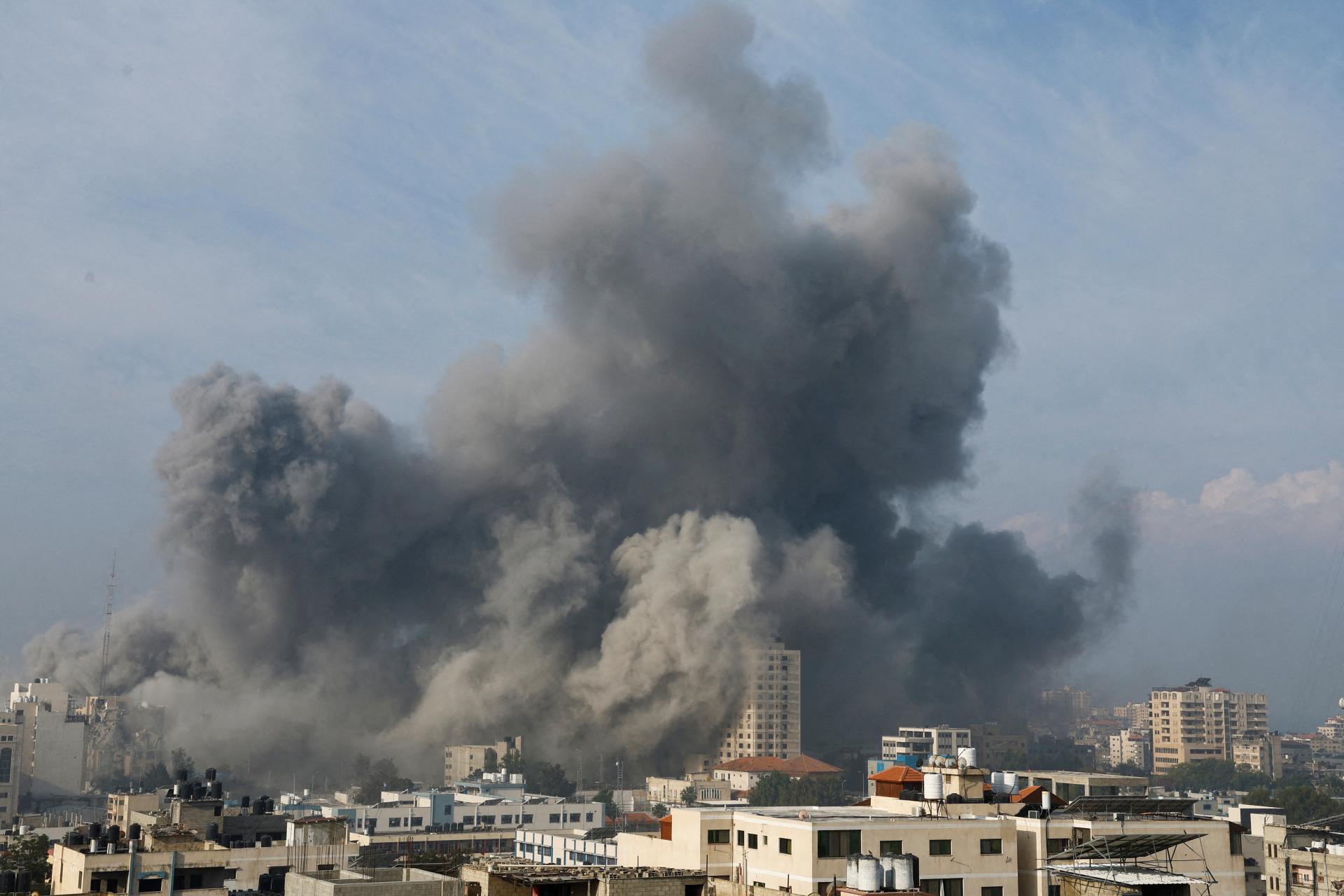 Izrael v Gaze zničil radarový systém Hamasu, tvrdí letectvo