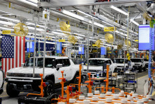 Výrobňa automobilky General Motors v americkom Detroite. FOTO: REUTERS