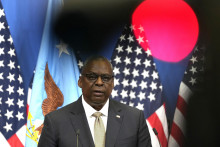 Americký minister obrany Lloyd Austin. FOTO: TASR/AP