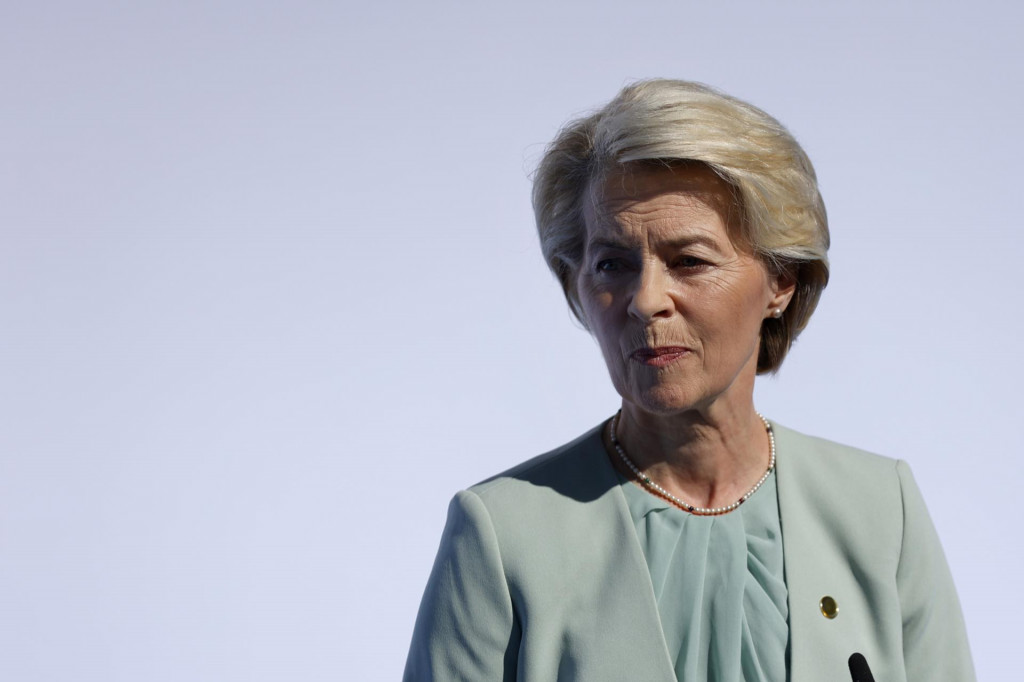 Predsedníčka Európskej komisie Ursula von der Leyenová FOTO: TASR/AP