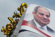 Egyptský prezident Abdal Fattáh Sísí. FOTO: Reuters