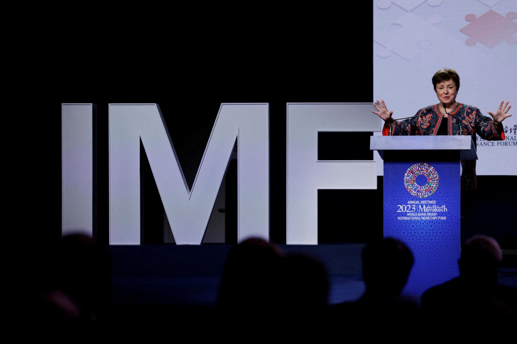Managing Director of the International Monetary Fund, Kristalina Georgieva. FOTO: Reuters