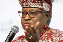 Šéfka Svetovej obchodnej organizácie Ngozi Okonjo-Iwealová. FOTO: Reuters