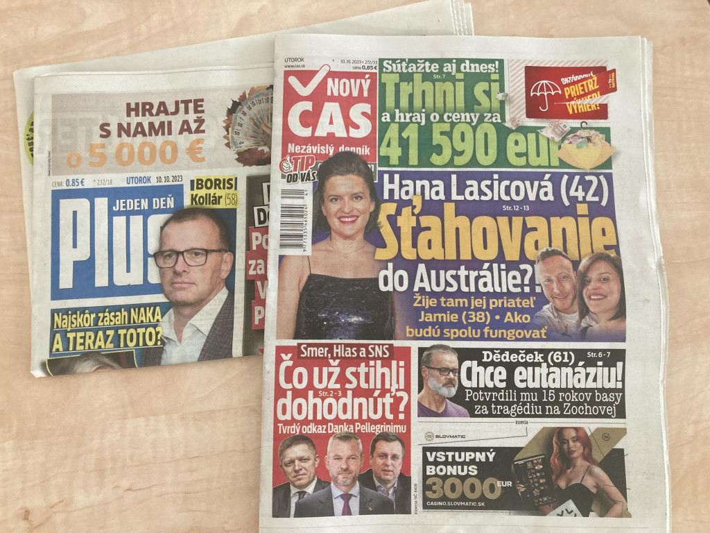 Denník Nový Čas prejde pod mediálny dom skupiny Penta. FOTO: Stratégie