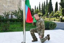 Azerbajdžanský prezident Ilham Alijev. FOTO: REUTERS