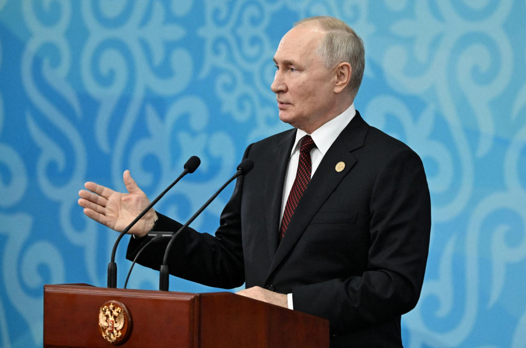 Ruský prezident Vladimir Putin. FOTO: REUTERS