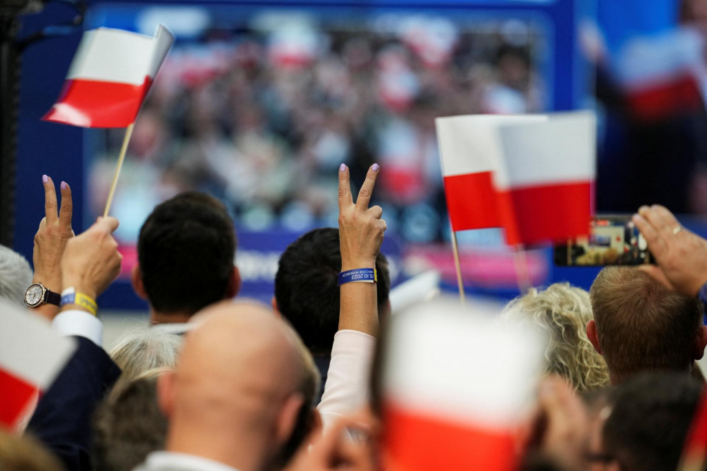 Poľské parlamentné voľby. FOTO: Reuters