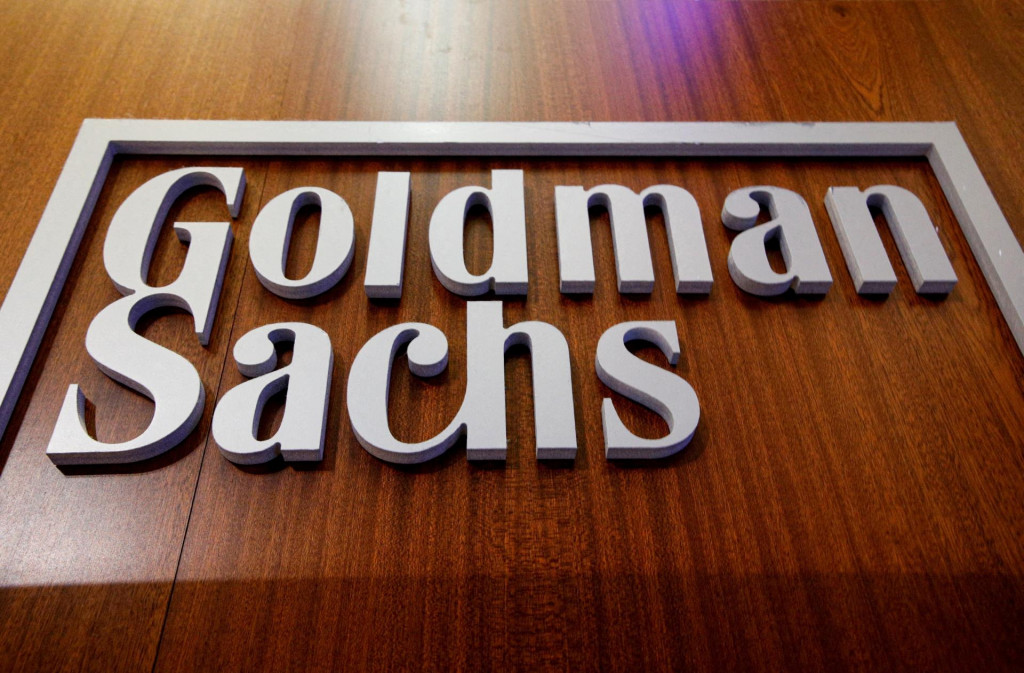 Logo americkej banky Goldman Sachs. FOTO: REUTERS