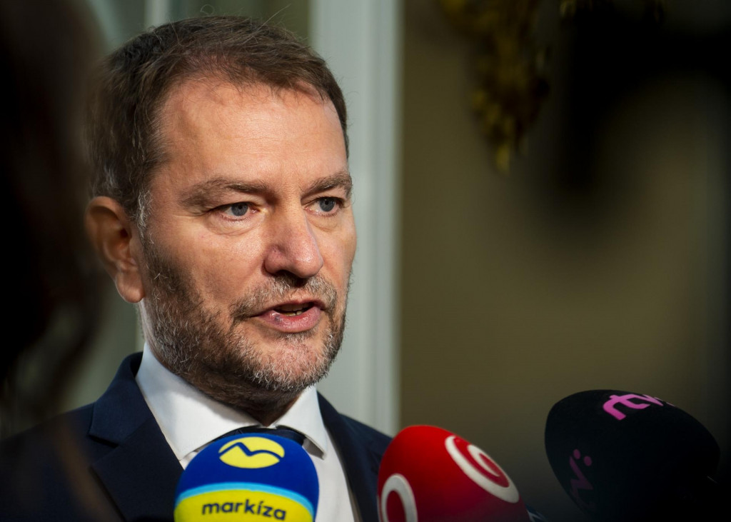 Predseda hnutia OĽANO Igor Matovič. FOTO: TASR/Jakub Kotian