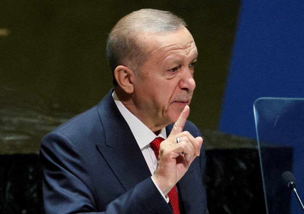 Turecký prezident Recep Tayyip Erdogan. FOTO: Reuters