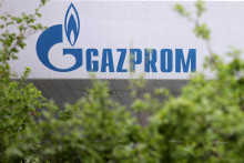 Logo ruského Gazpromu. FOTO: REUTERS