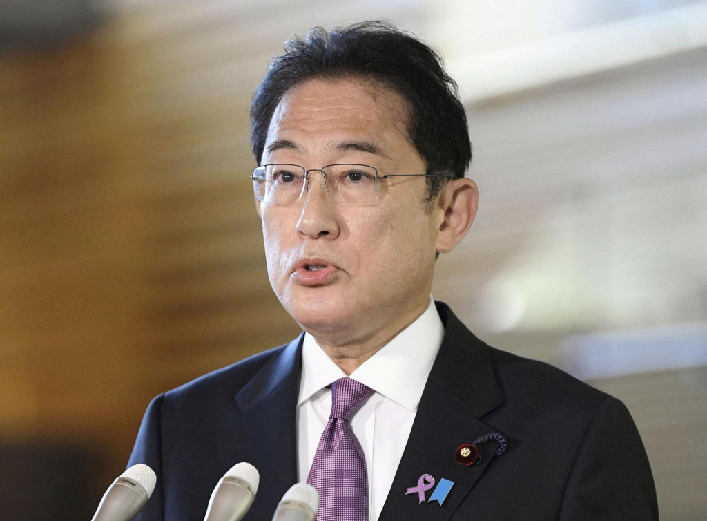 Japonský premiér Fumio Kišida. FOTO: REUTERS